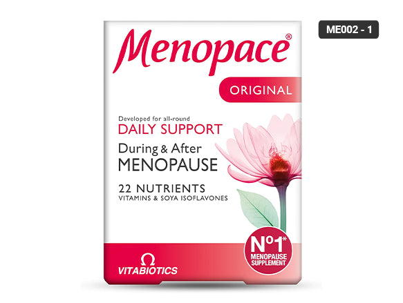 Menopace Original 30 gives your body added vitamins and minerals to support hormones, your energy level and your overall health during menopause.